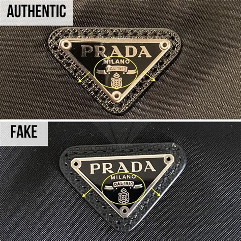 fake vs real prada bag|vintage prada bag authentication.